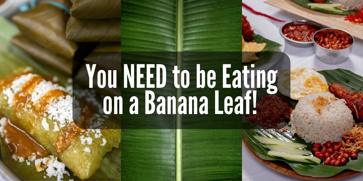 You need to be eating on a banana leaf